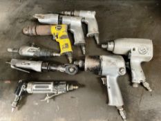 8 x Various Pneumatic Tools - As Pictured