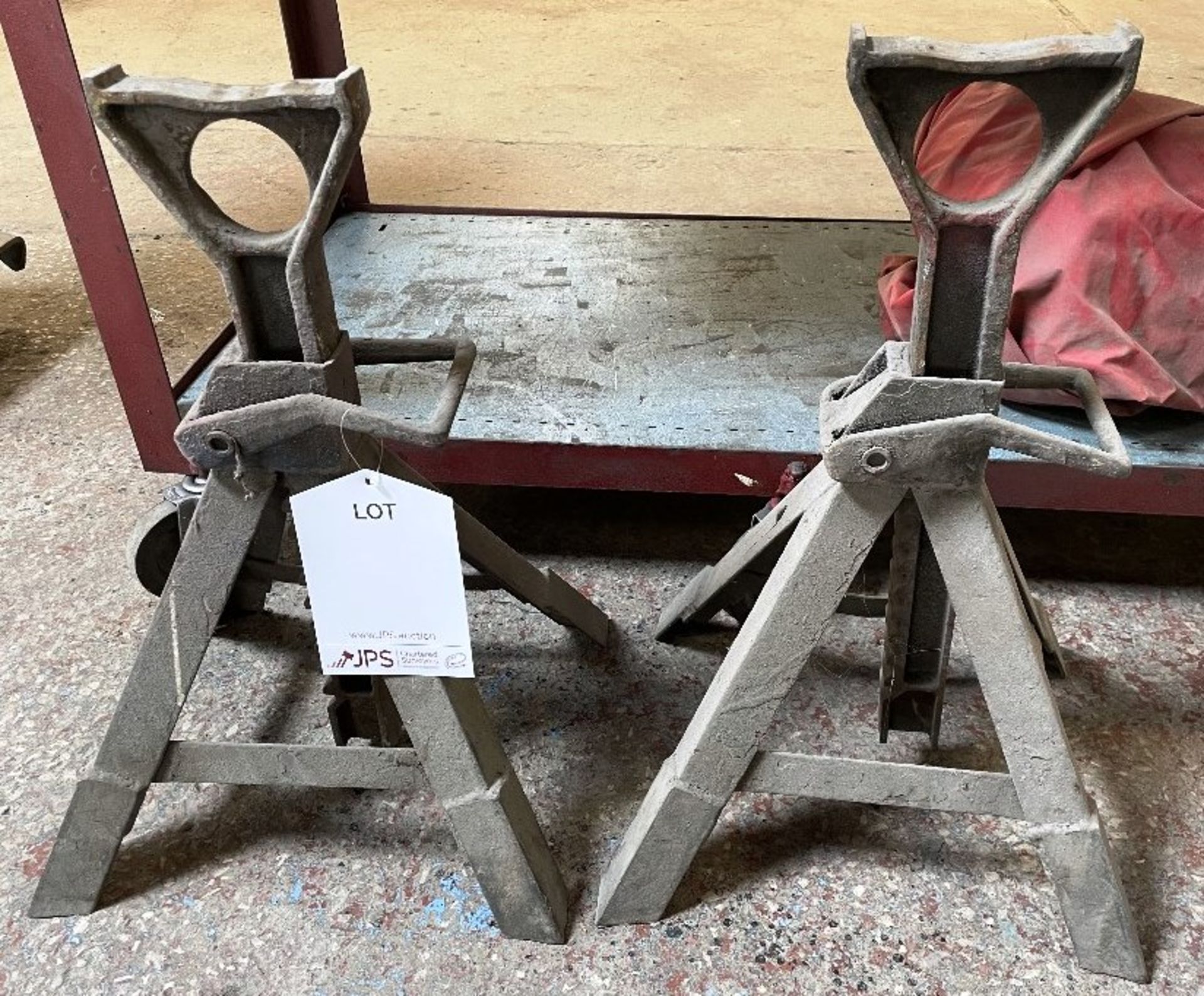 2 x 500kg Axle Stands