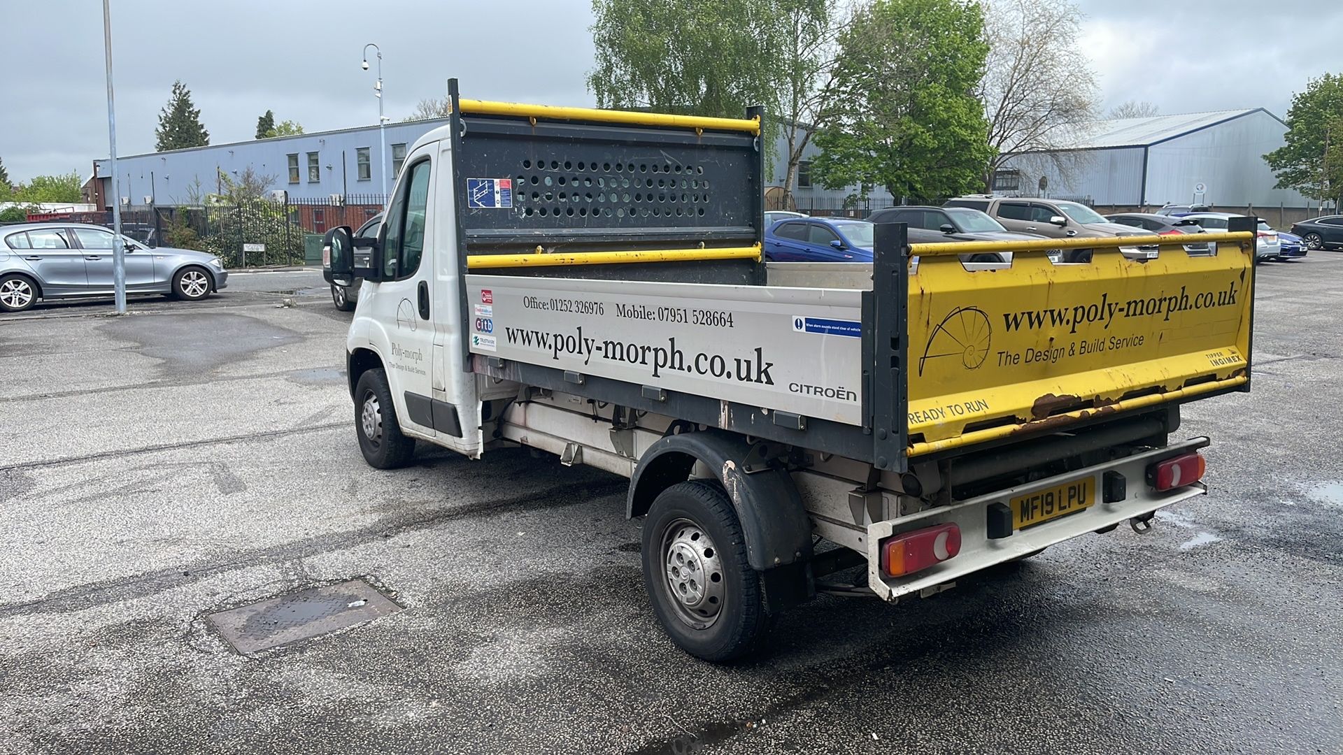 Citroen Relay 35 L2 BLUEHDI Tipper Truck | Reg: MF19 LPU | Mileage: 14,269 - Image 4 of 22