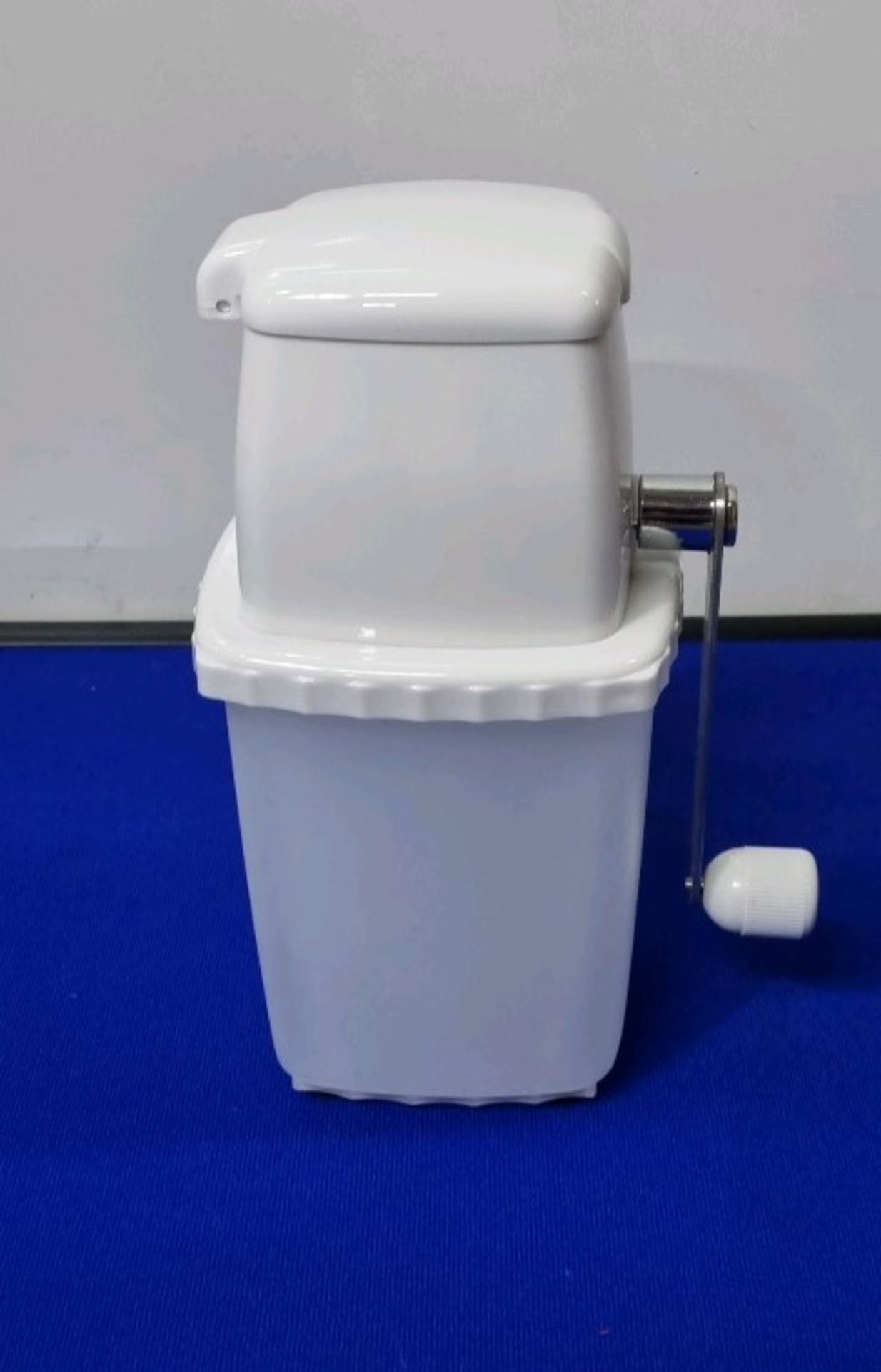 White Plastic Ice Crusher