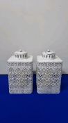 Pair of Candle Effect Lanterns | Size: 230 x 170 mm