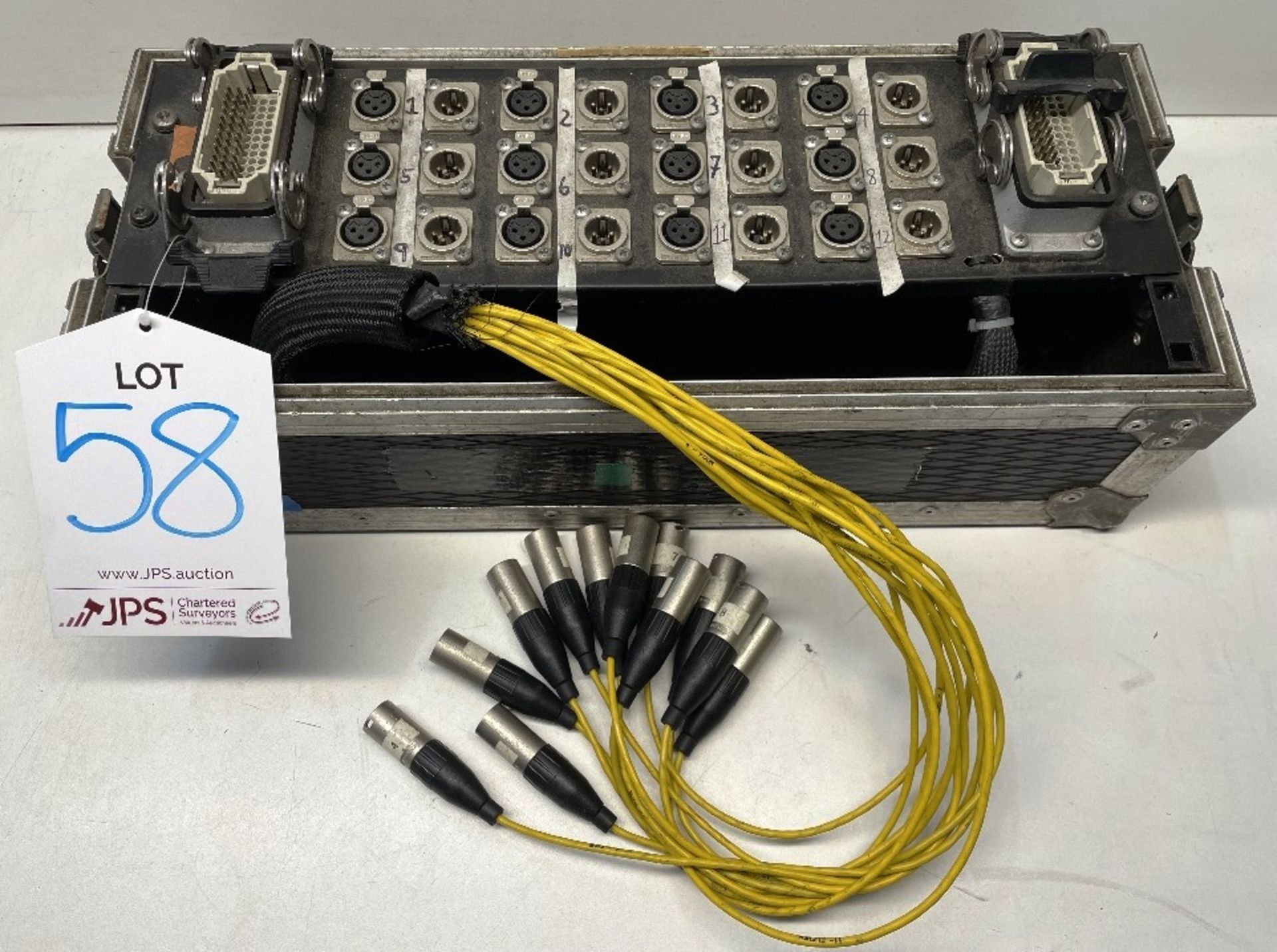 12 Way XLR Multicore Stage Box - Image 4 of 4