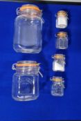 Kilner 6 x Glass Jar Set