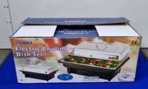 Sunnex X84189 Electric Chafing Dish Set/Food Warmer