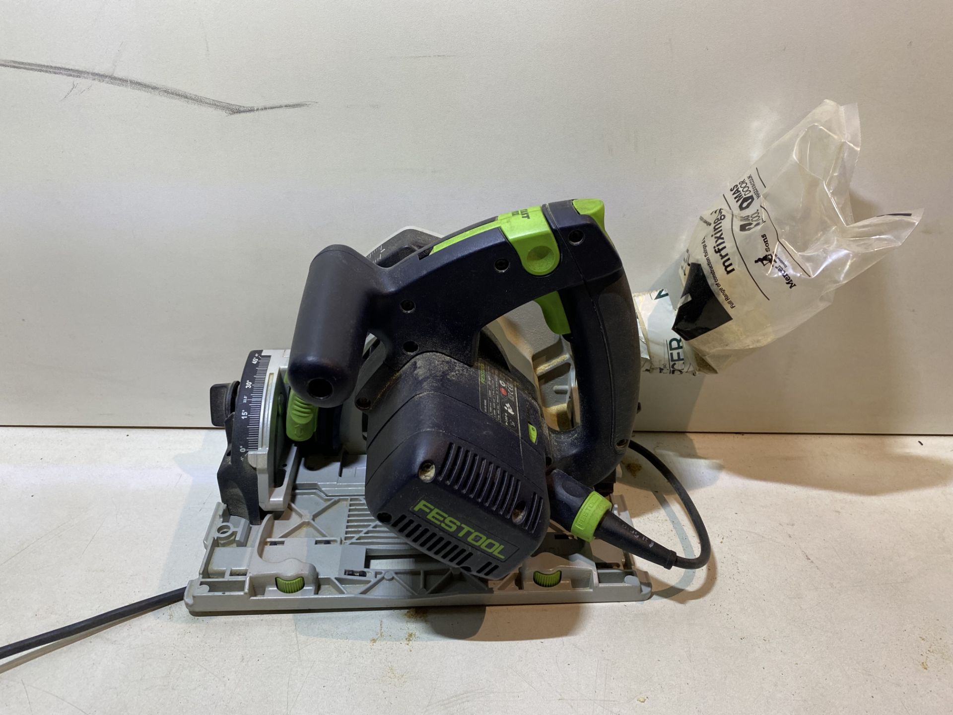 USED 561553 CIRCULAR PLUNGE SAW TS 55 REBQ-PLUS GB 240V - Missing Additional Parts - SEE PICTURES - Image 4 of 8