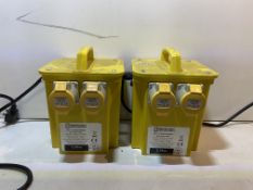 2 x Briticent 110v Transformers, 240v Input - See Pictures
