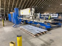 One Lot Sale | Trumpf Trumatic L4030 Laser Cutting Machine w/ Lift Master Loader | YOM: 2001 | Located in South Wales