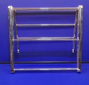 Chrome Effect Foldable Clothes Airer/Dryer