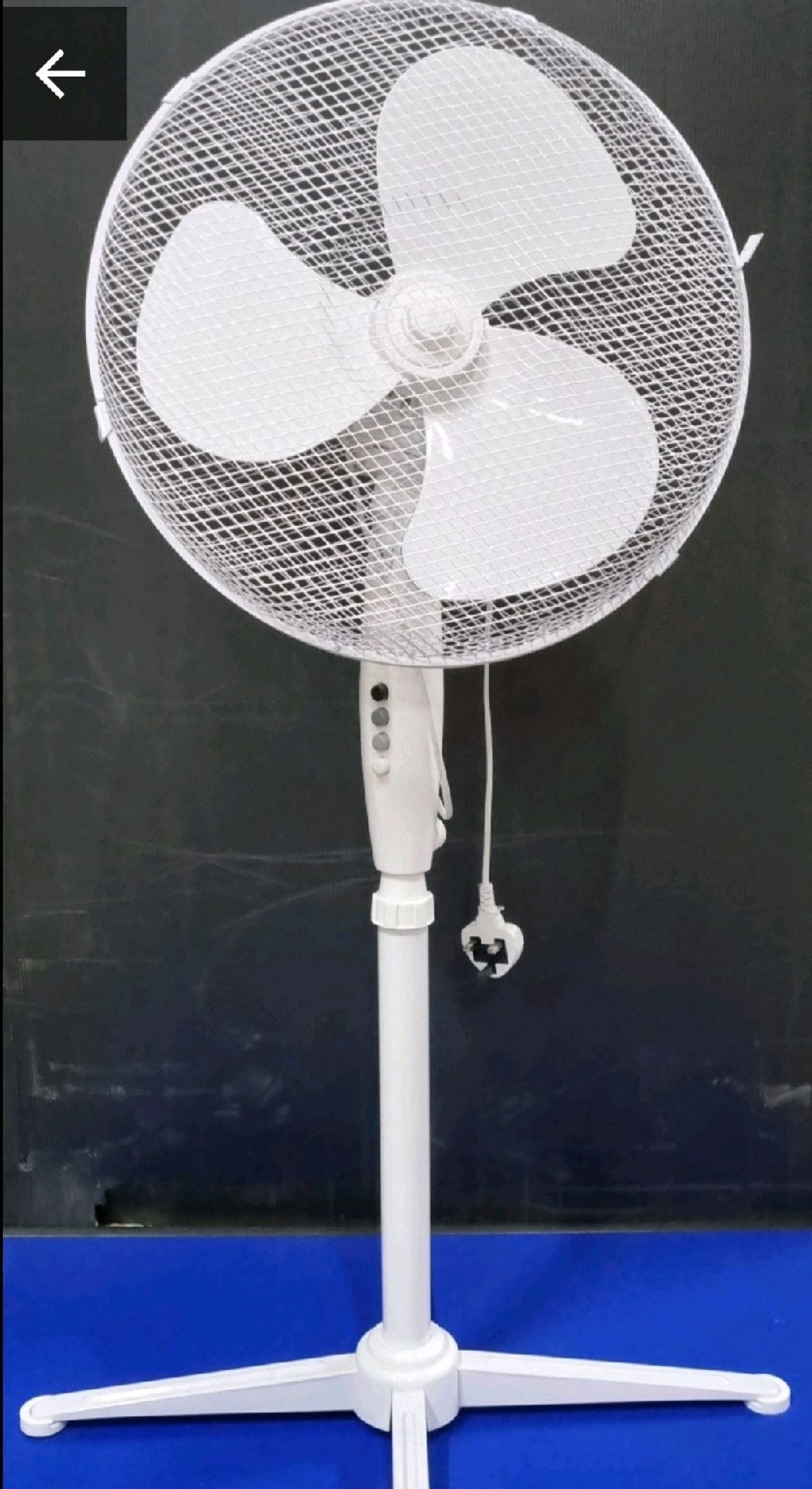 Electric Oscillating pedestal Cooling Fan