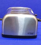 Russell Hobbs Chrome 18790 4 Slice Toaster (Some Slight Marks)