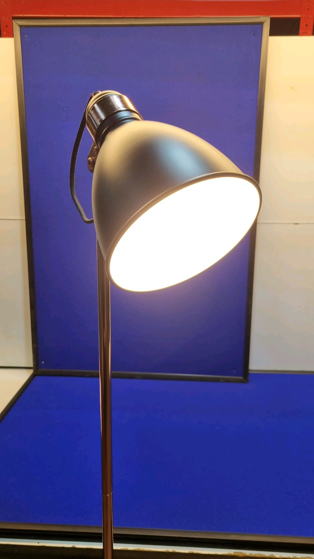 Single Spot Floor Lamp in Black/Copper - Image 5 of 5