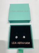 38 x Pair of Boxed Diamante Earrings | Blue Drawer Jewellery Box |