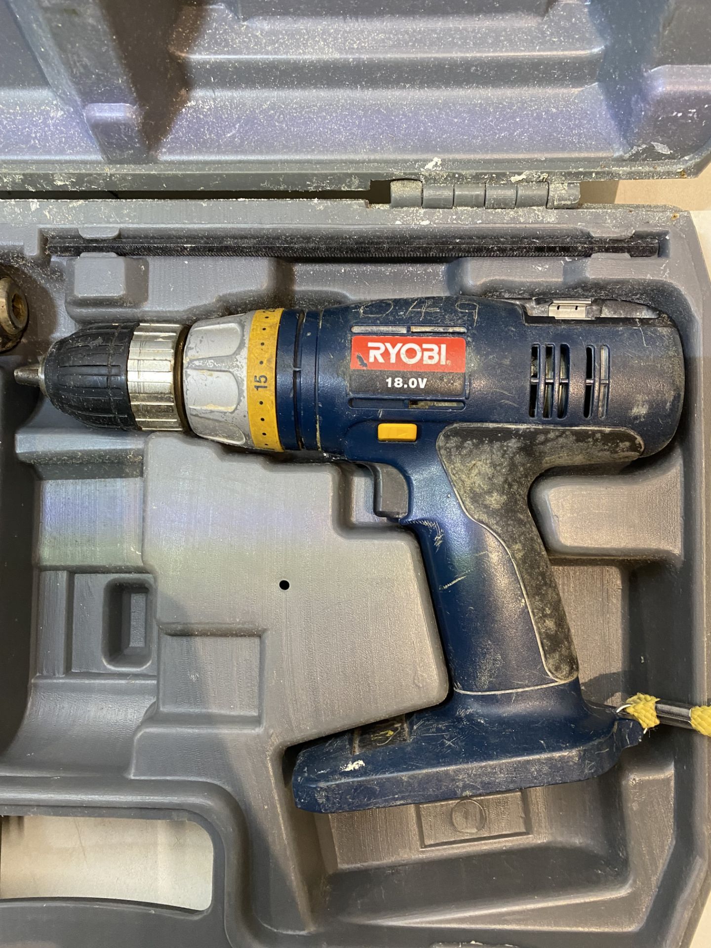 Ryobi CDI-1801CD Cordless Twin Pack Impact driver + Drill Driver 18v * Missing Parts * - See Picture - Image 3 of 4