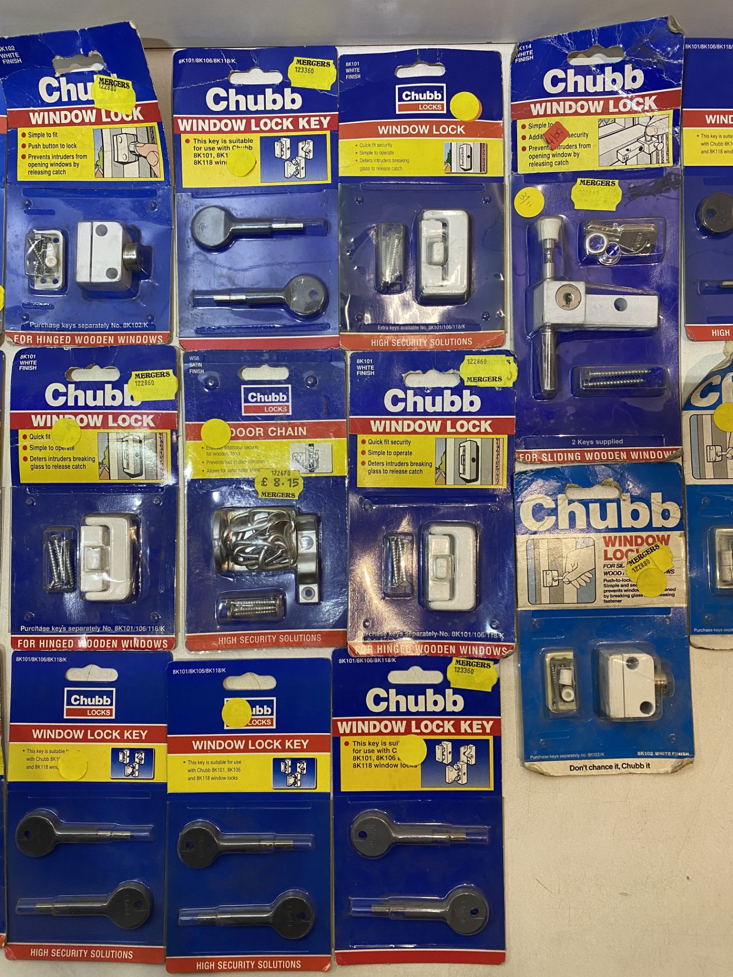 Quantity Of Various Chubb Window Accessories As Seen In Photos - Image 3 of 4