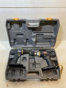 Ryobi CDI-1801CD Cordless Twin Pack Impact driver + Drill Driver 18v * Missing Parts * - See Picture