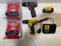 Various Power tools, Batteries & Charger As Seen In Photos