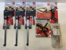 Quantity Of Various Bessey Clamps & Accessories As Seen In Photos