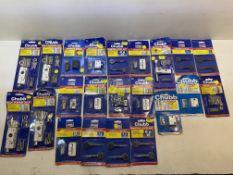 Quantity Of Various Chubb Window Accessories As Seen In Photos