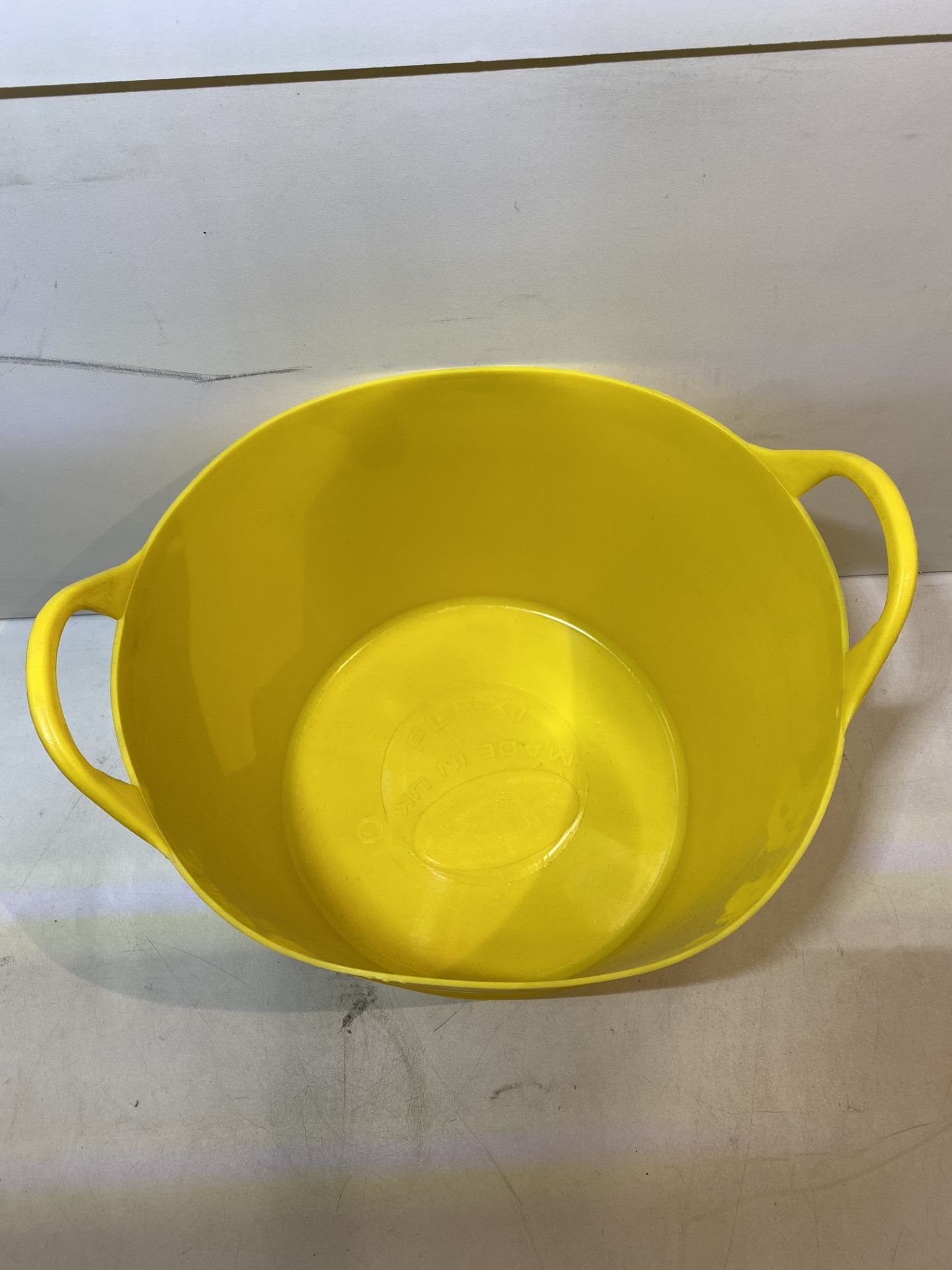 10 x Yellow Flexi Builders Buckets - See Photos - Image 2 of 2