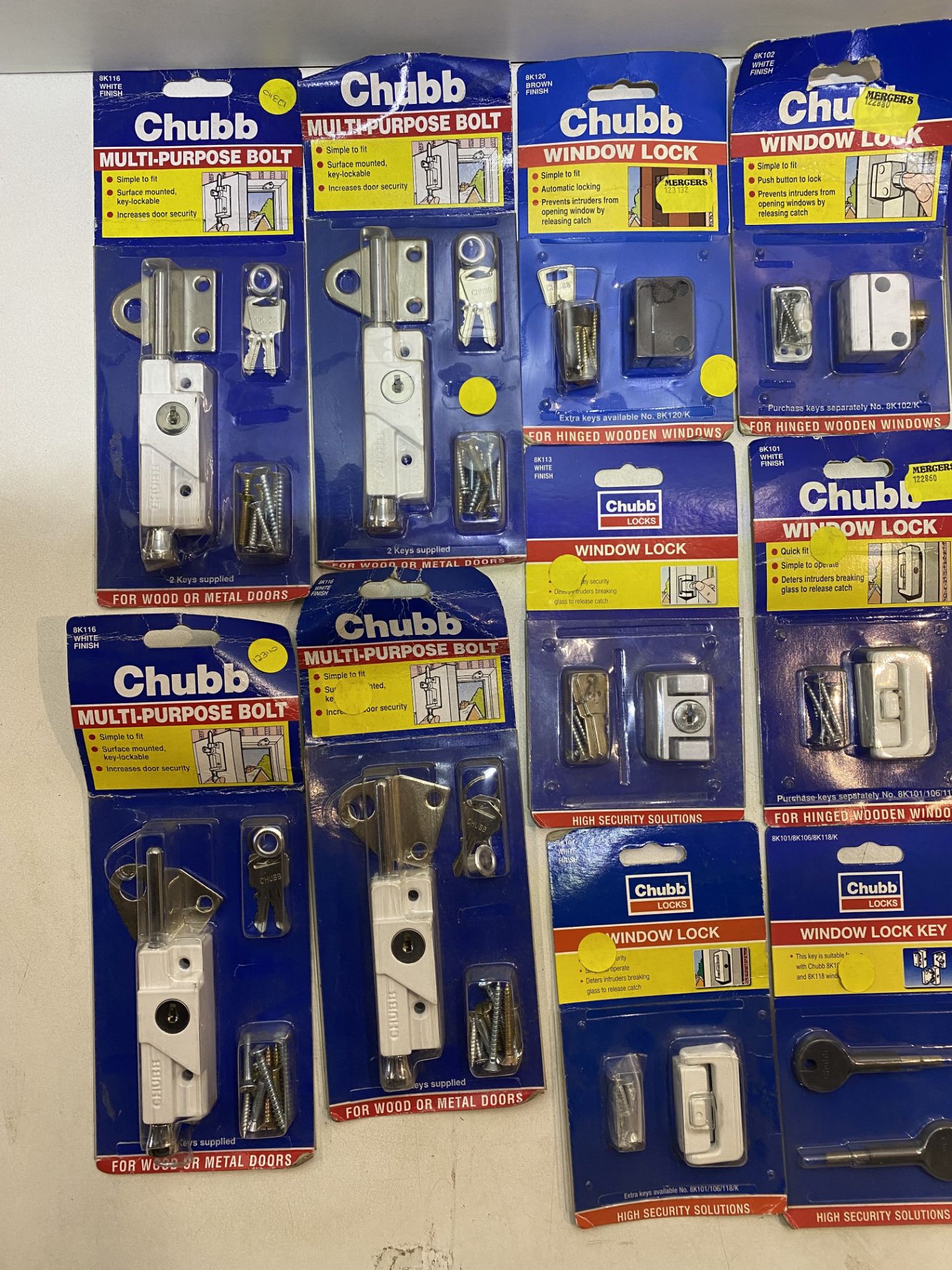 Quantity Of Various Chubb Window Accessories As Seen In Photos - Image 2 of 4