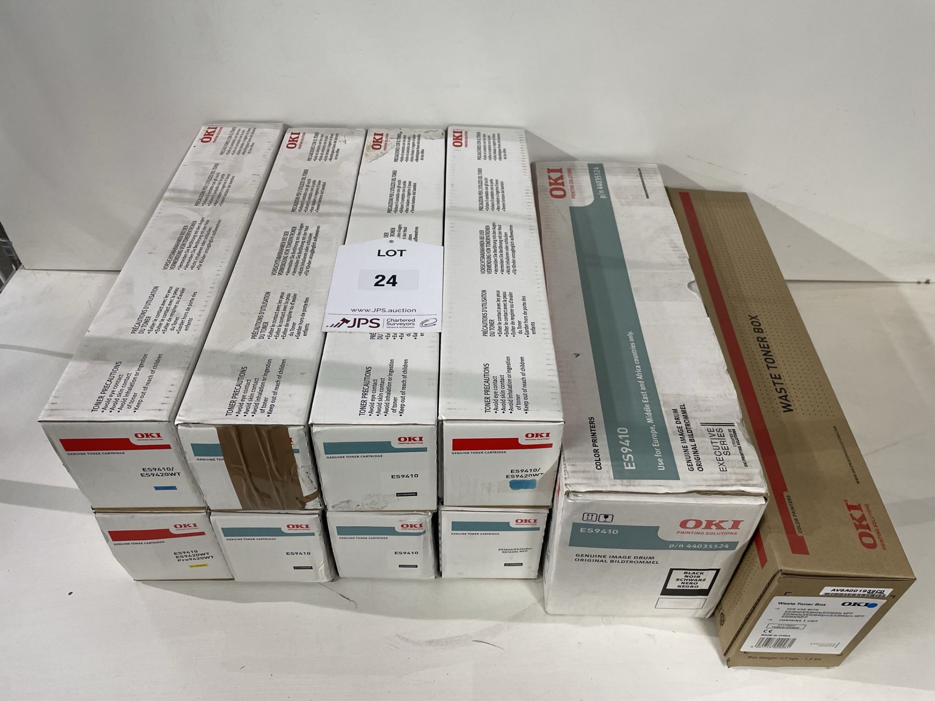 10 x Various OKI Toner Cartridges/Drums/Waste Boxes - Image 2 of 4