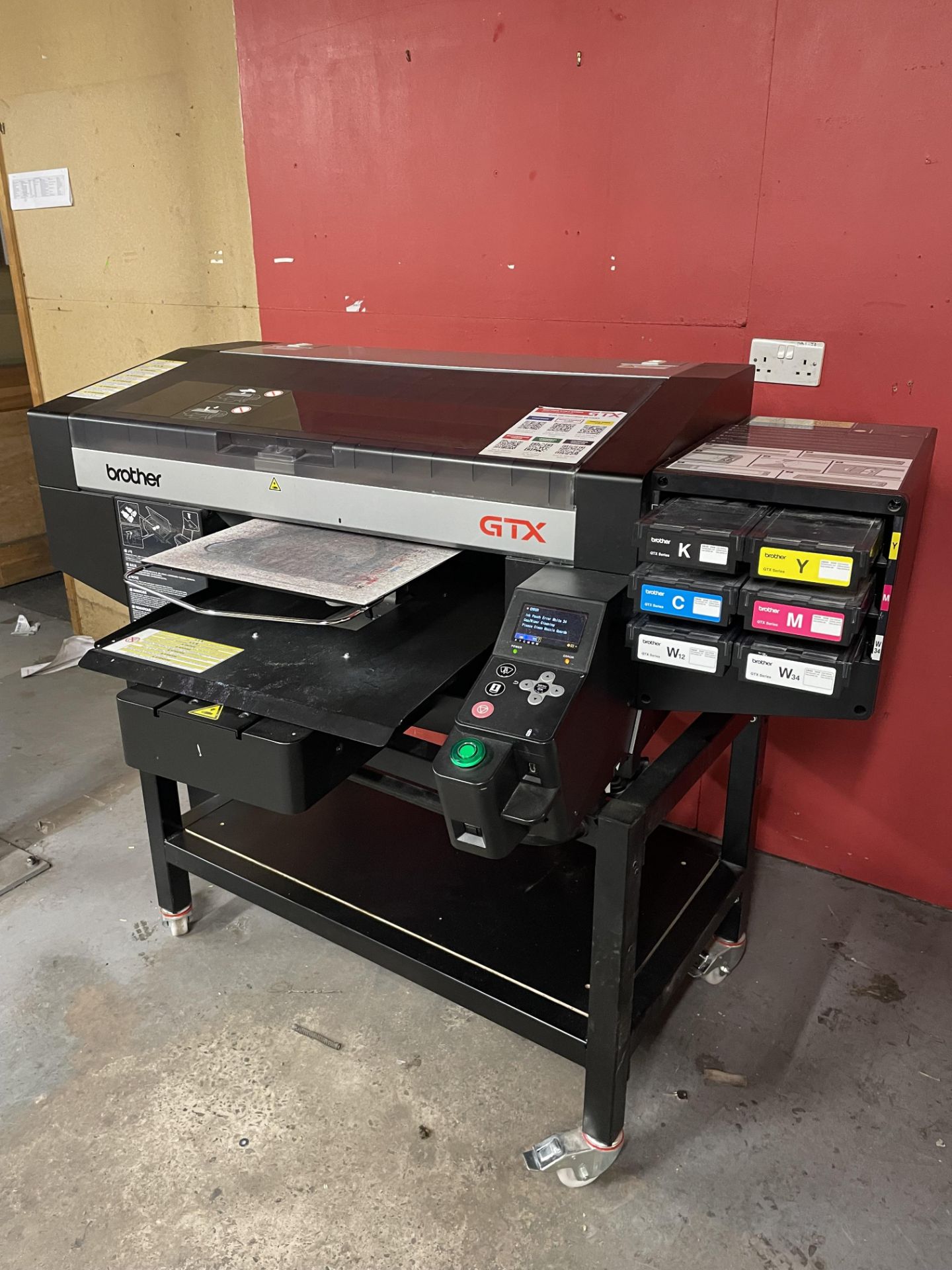 Brother GTX-422 Rotary Textile/Garment Printer | YOM: 2019 - Image 3 of 11