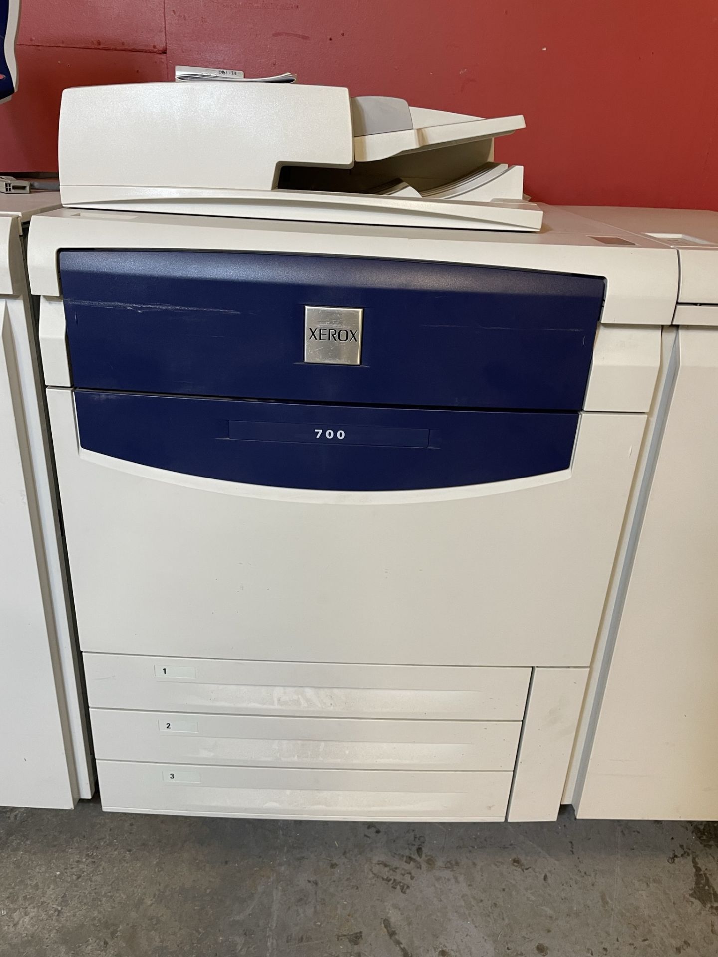 Xerox 700 Digital Colour Press w/ Suction Feeder, Paper Feeder & Fiery Controller - Image 4 of 9