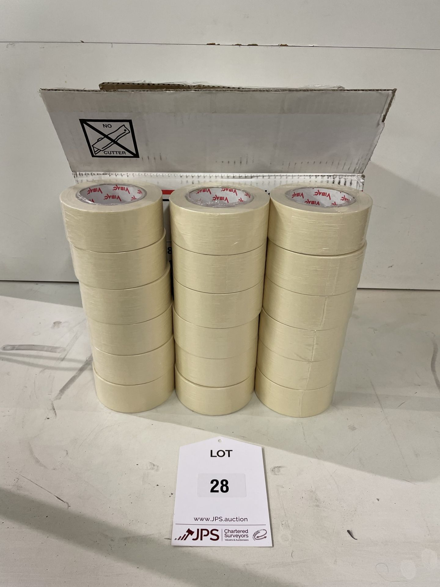 18 x Rolls of Vibac 48x50 Masking Tape