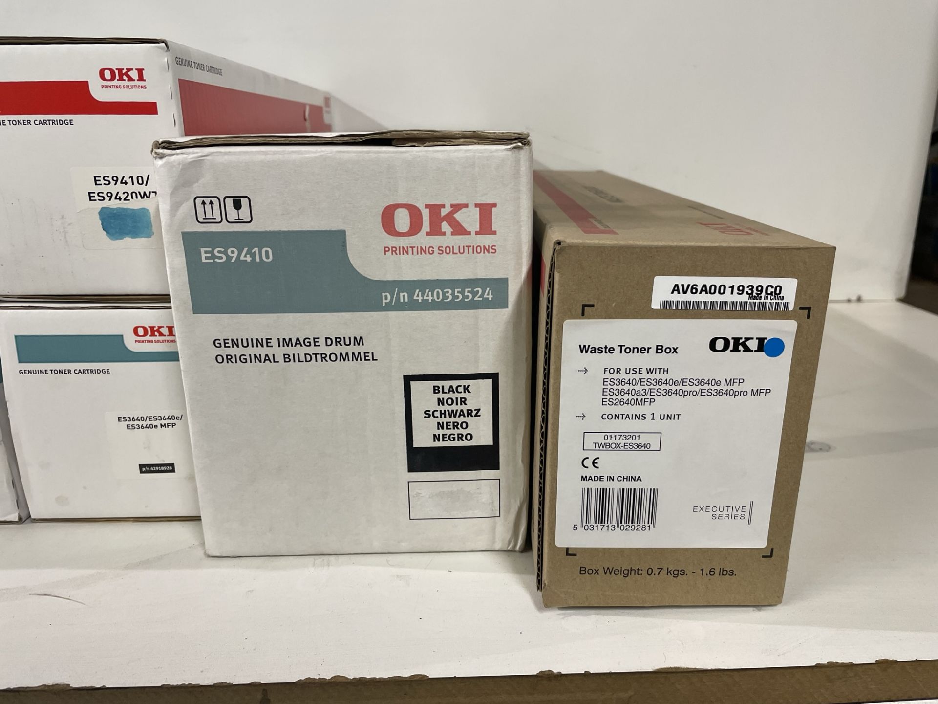 10 x Various OKI Toner Cartridges/Drums/Waste Boxes - Image 4 of 4