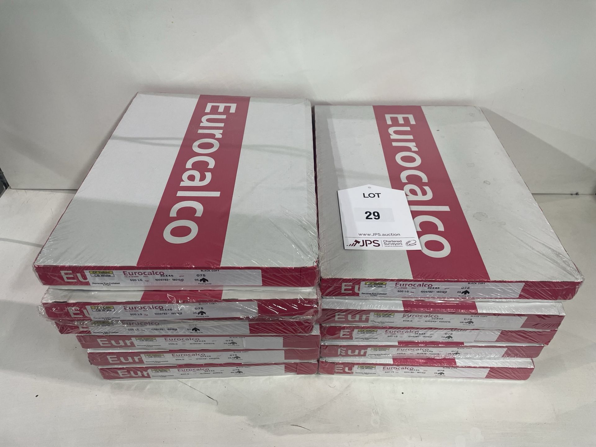 10 x Packs of Eurocalco 32x45 White/Yellow Digital Printing Paper | 500 sheets per pack - Image 2 of 3