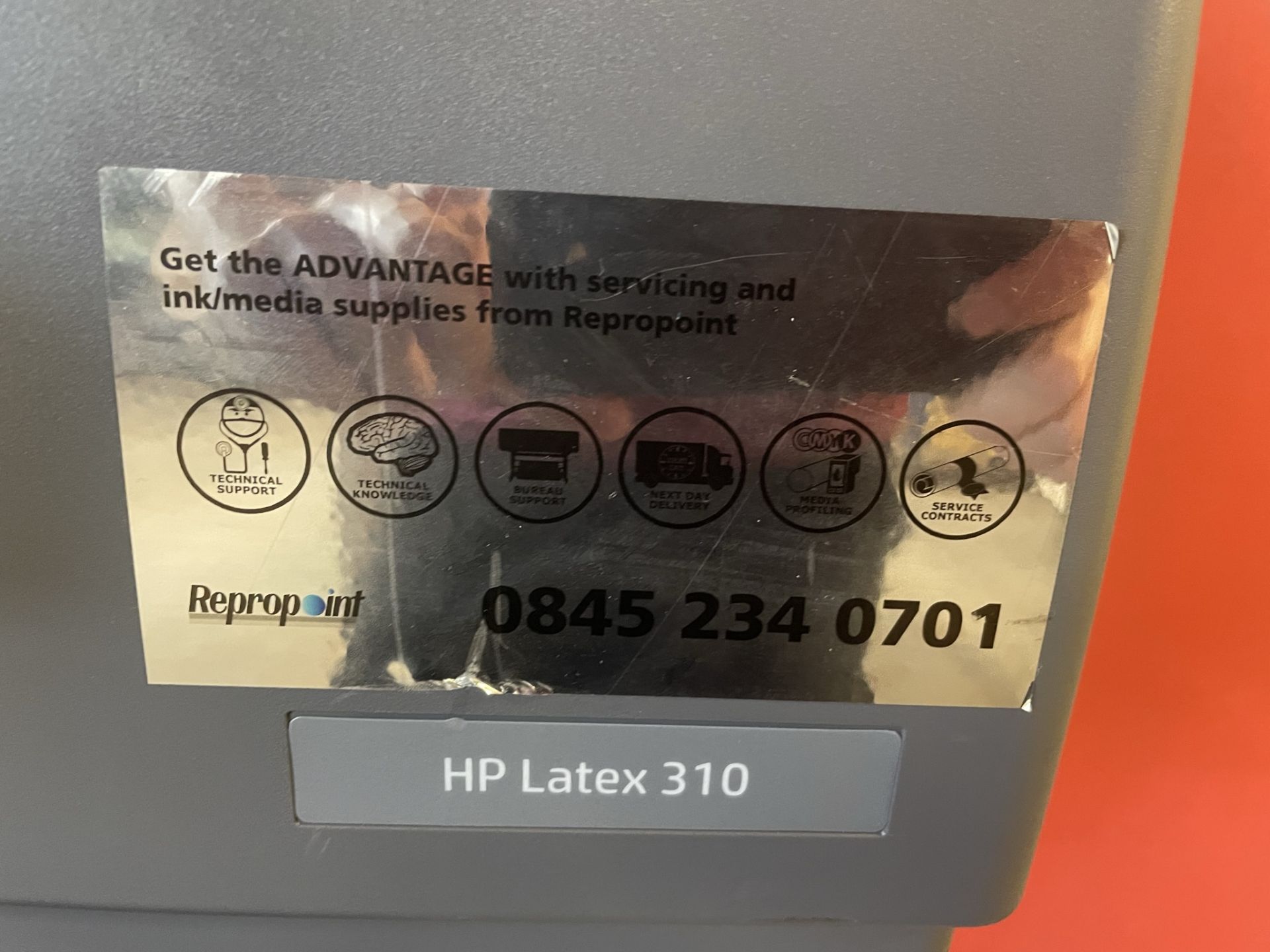 HP Latex 310 54" Large Format Printer | YOM: 2015 - Image 4 of 9