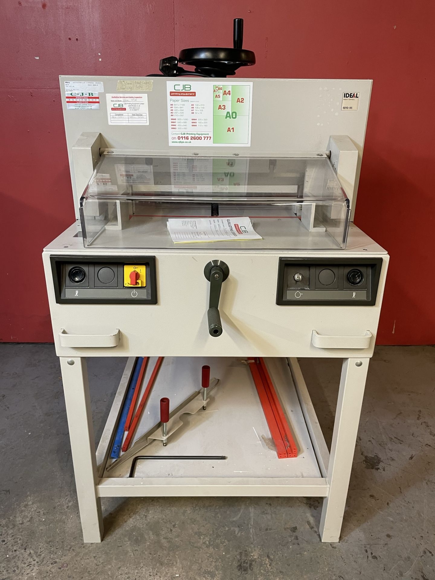 Ideal 4810-95 Paper Guillotine