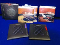 7x Sets D'Addario Resophonic & Classical Guitar Strings