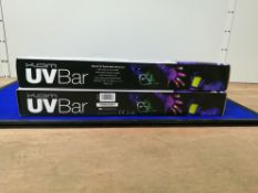 2x Kam LED UV Bar Light
