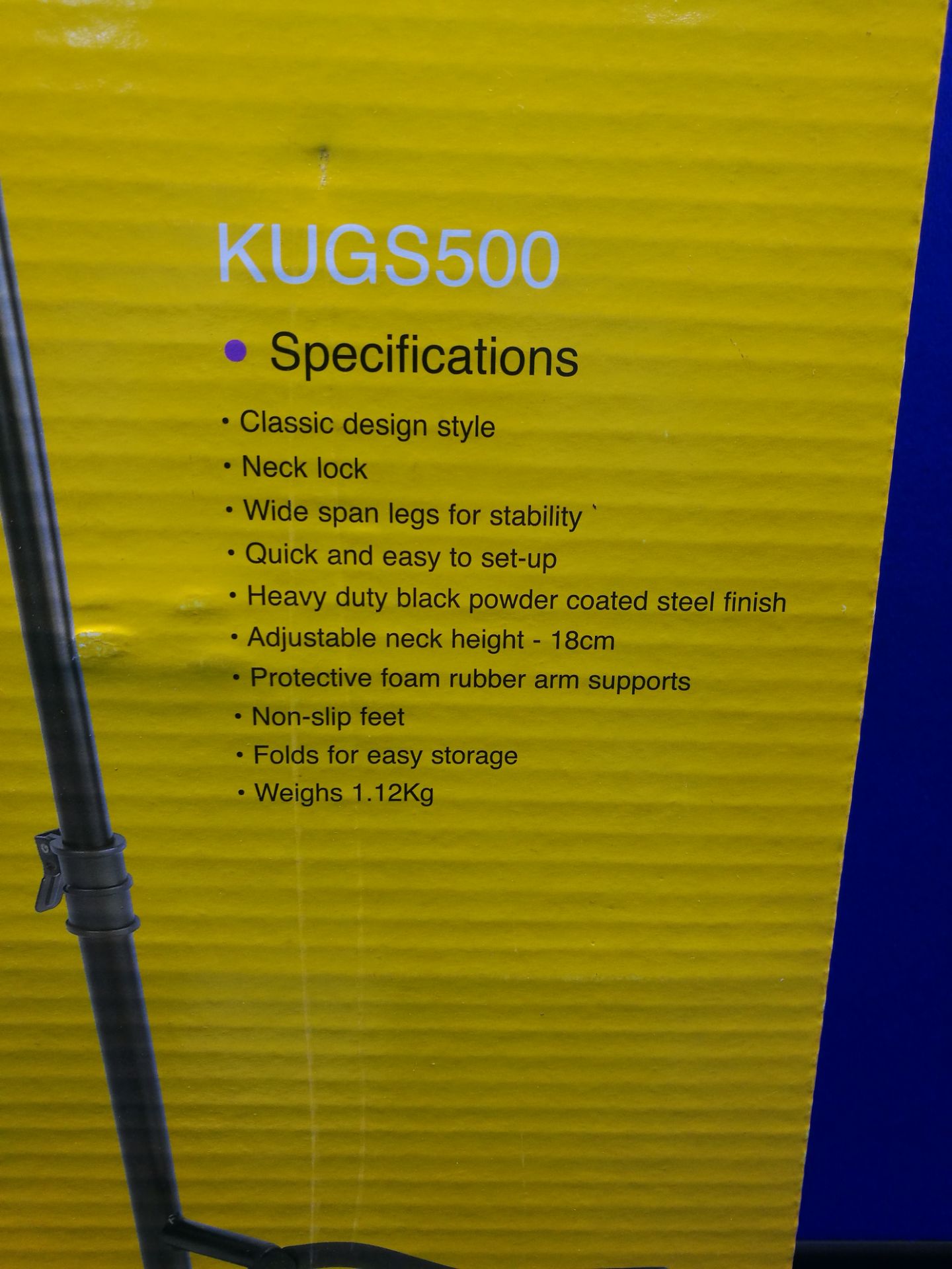 Kinsman Deluxe Universal KUGS500 Guitar Stand - Image 4 of 4