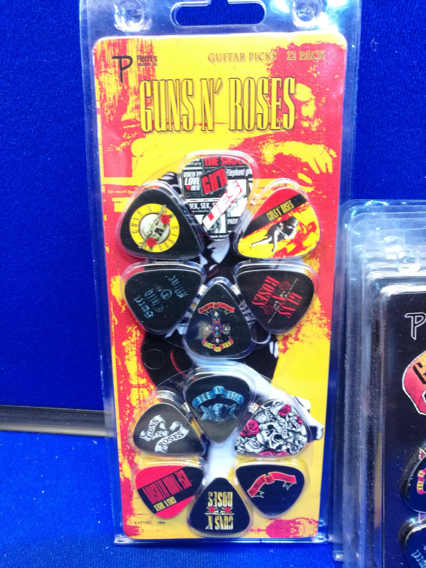 Assortment of Guns N' Roses Themed Pick Packs - 3 Variants, 9 Packs Total - Image 2 of 4