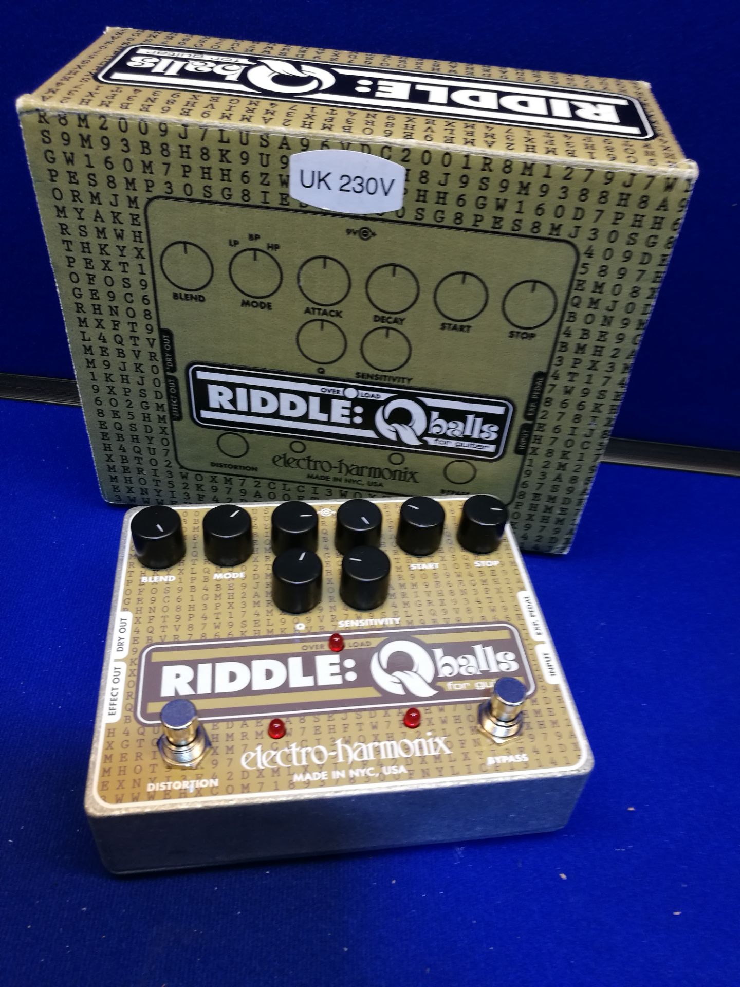 Electro-Harmonix Riddle Q Balls Envelope Filter Pedal