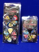 Assortment of Iron Maiden Themed Pick Packs - 2 Variants, 7 Packs Total