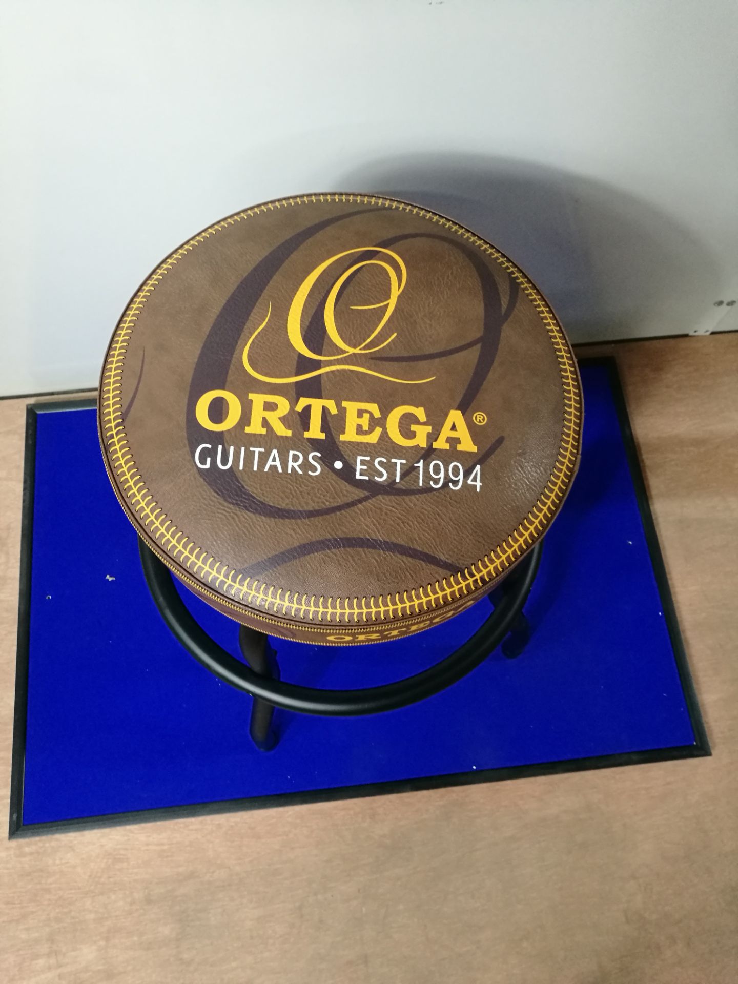Ortega Guitars Bar Stool 24" - Brown Leather (OBS24V2) - Image 2 of 2