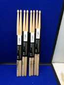 4x Pairs Zildjian Z5B Drumsticks