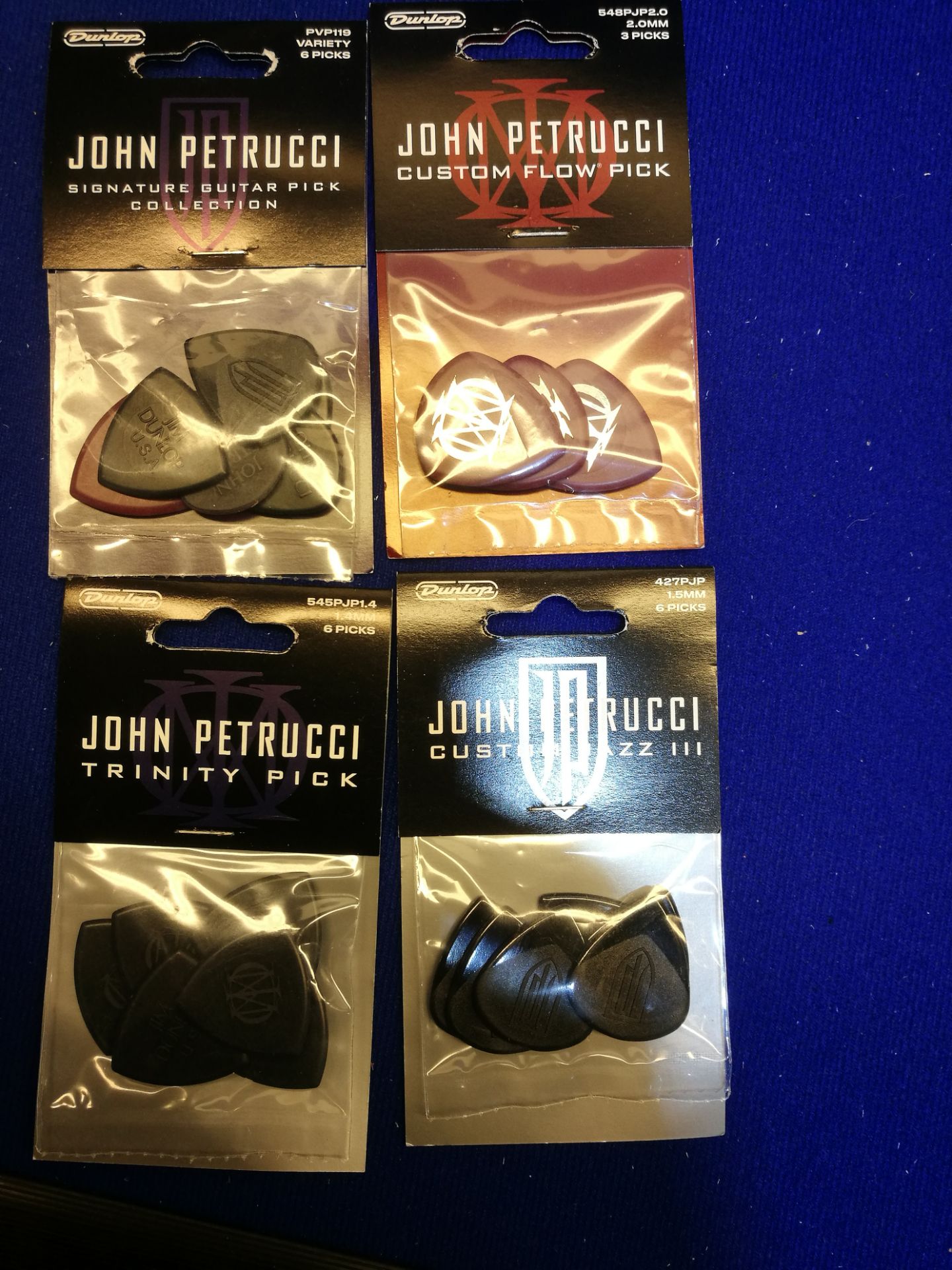 11x Jim Dunlop John Petrucci Pick Packs - Image 2 of 3