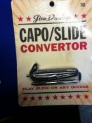 Jim Dunlop 741 Elastic Capo / Slide Converter