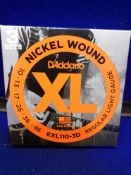 D'Addario EXL110-3D XL Nickel Wound Reg Light 10-46 Electric Guitar Strings - 3 Sets