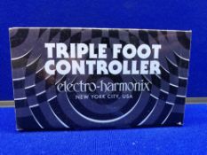 Electro Harmonix Triple Foot Controller Remote Footswitch - TRI CNTLR