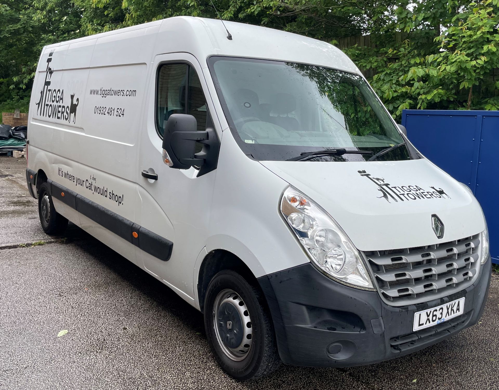 Renault Master LM35dCi 125 Medium Roof Van White | Reg: LX63 XKA | Mileage: 151,364