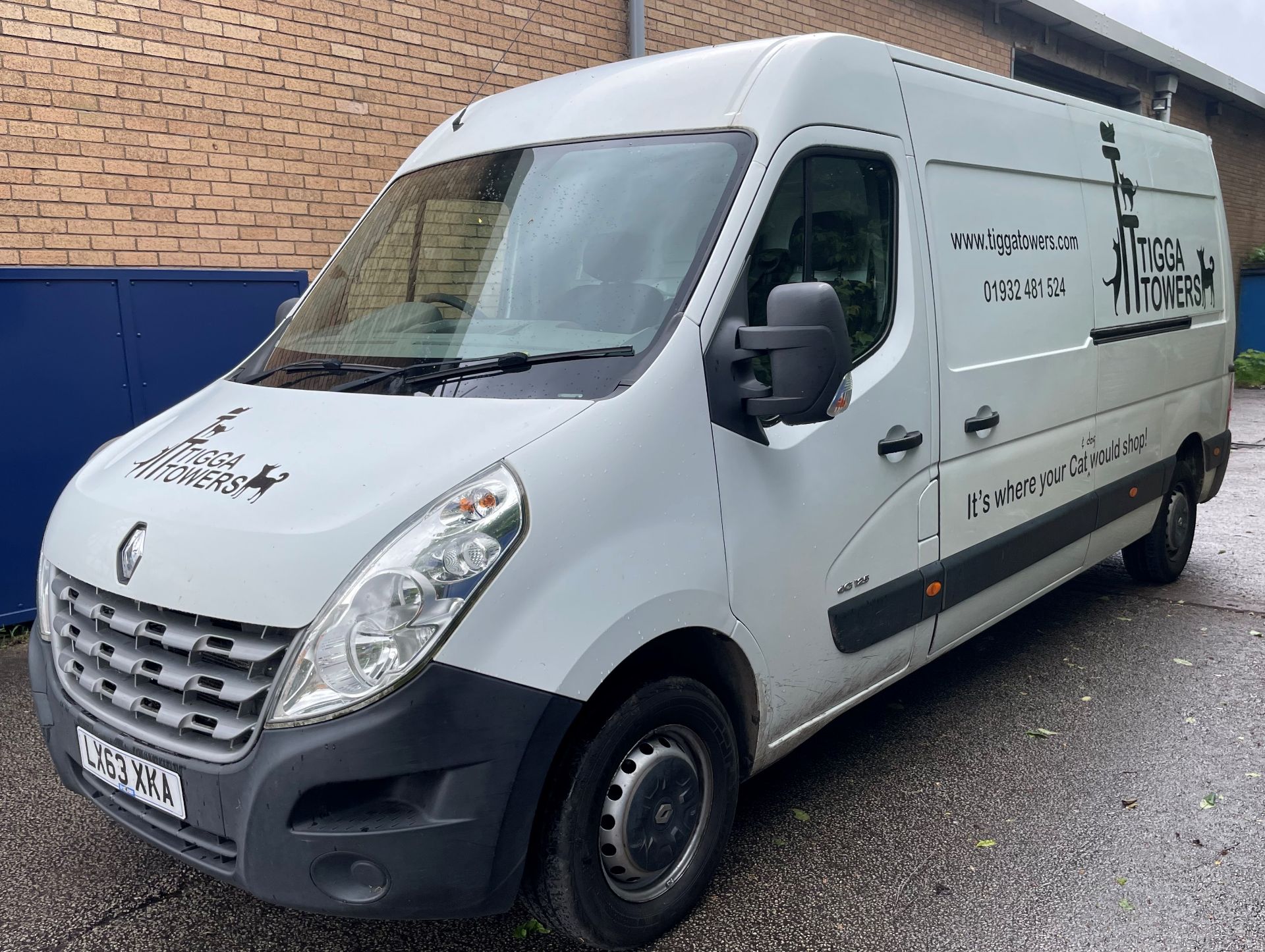 Renault Master LM35dCi 125 Medium Roof Van White | Reg: LX63 XKA | Mileage: 151,364 - Image 3 of 17