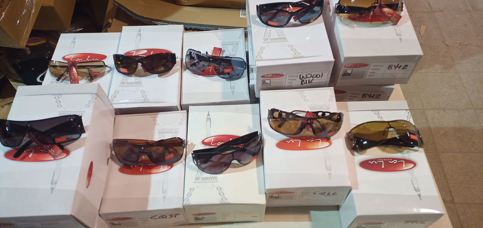 100x La Lu Branded Sunglasses | Various Styles | Unopened & Unused - Image 33 of 33