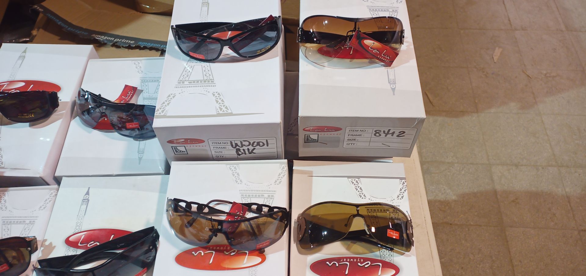 100x La Lu Branded Sunglasses | Various Styles | Unopened & Unused - Image 32 of 33