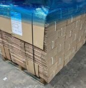 1 x Pallet x 72 Packs of 10 Cardboard Boxes | Size: 25 x 19 x 19cm
