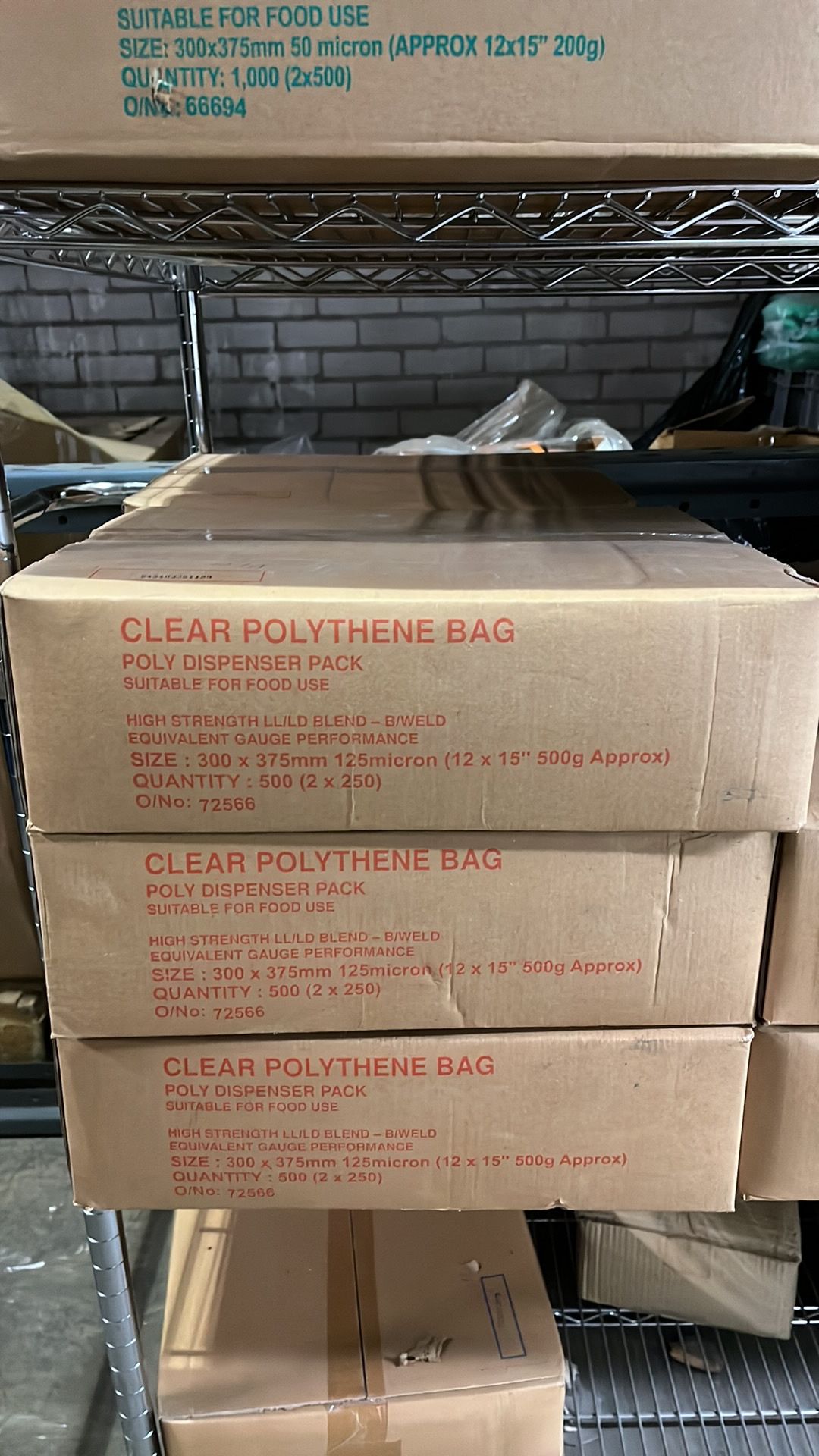 5000 x Unbranded Clear Polythene Bags - Image 2 of 3